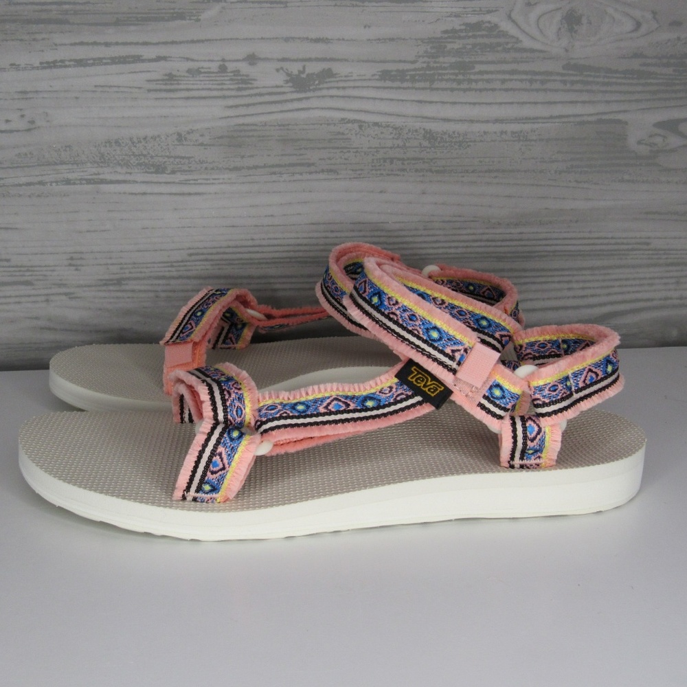 TEVA ORIGINALS MARESSA WOMEN’S SANDALS APRICOT - Picture 2 of 7